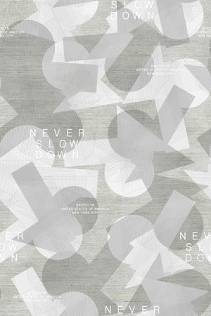 几何印花华亿平台图片