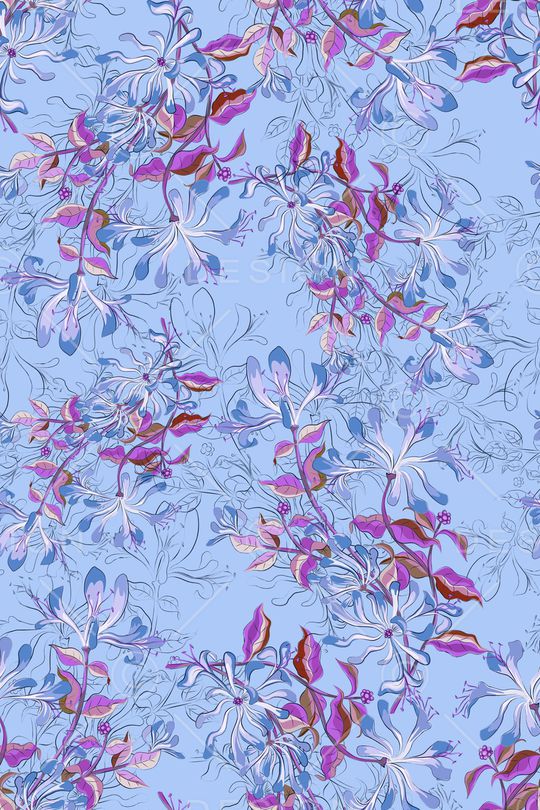 绿植树叶印花华亿平台图片