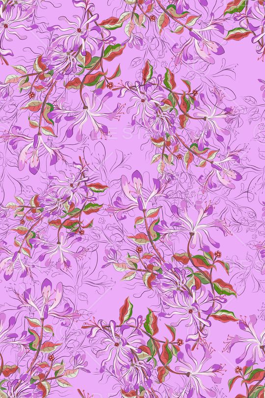 绿植树叶印花华亿平台图片