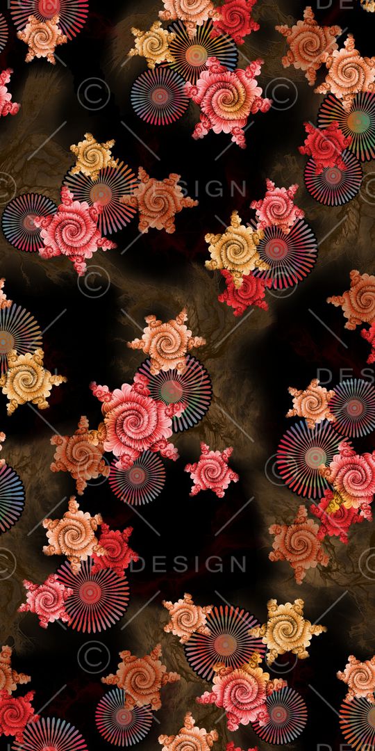 定位花印花华亿平台图片