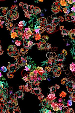 定位花印花华亿平台图片