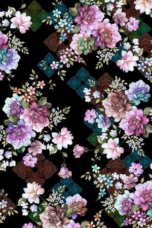 定位花印花华亿平台图片