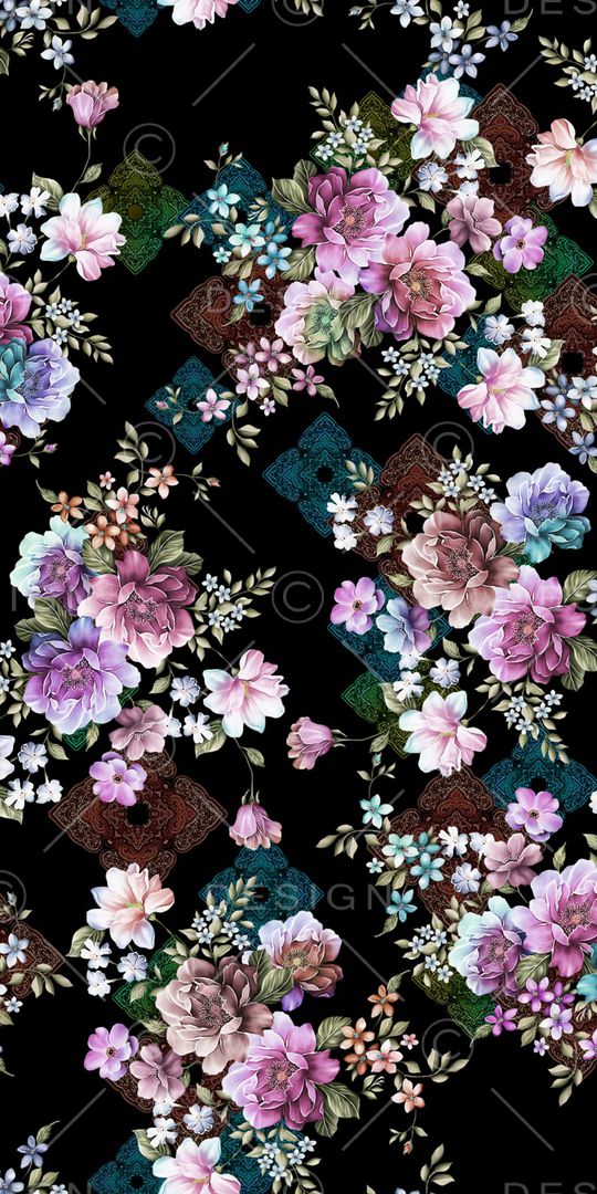 定位花印花华亿平台图片