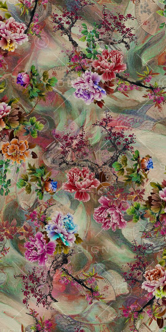 定位花印花华亿平台图片