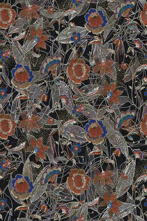 线条画印花华亿平台图片