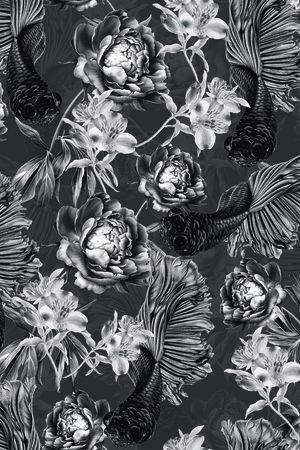 绿植树叶印花华亿平台图片