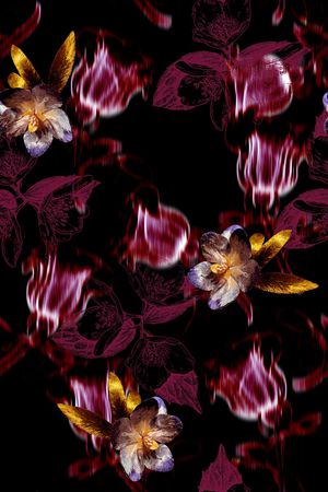 炫彩印花华亿平台图片