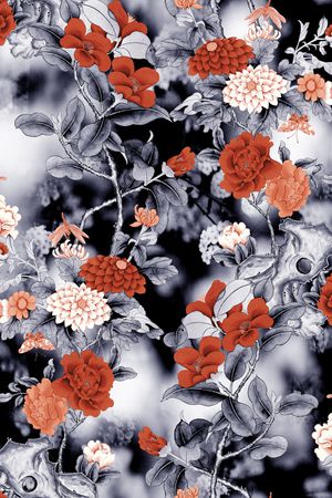 香云纱印花华亿平台图片