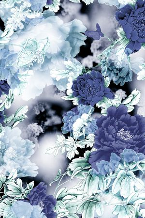 荷花印花华亿平台图片