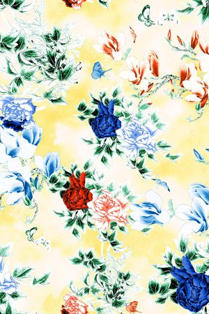 荷花印花华亿平台图片