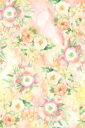 绿植树叶印花华亿平台图片