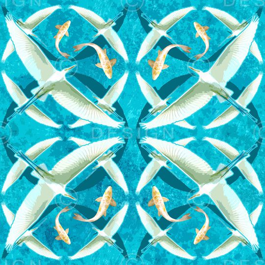 鸟印花华亿平台图片