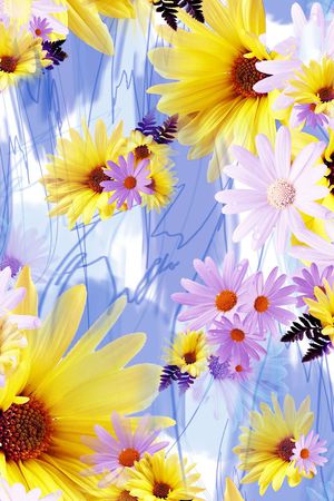 花朵印花华亿平台图片