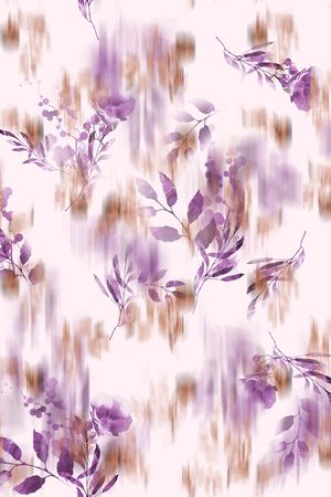 水彩印花华亿平台图片