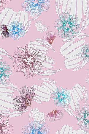 线条印花华亿平台图片