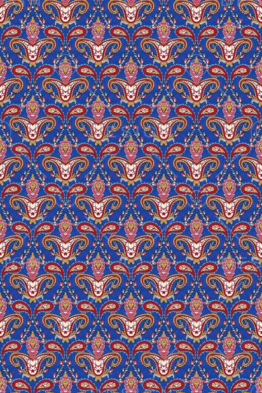 植物小碎花印花华亿平台图片