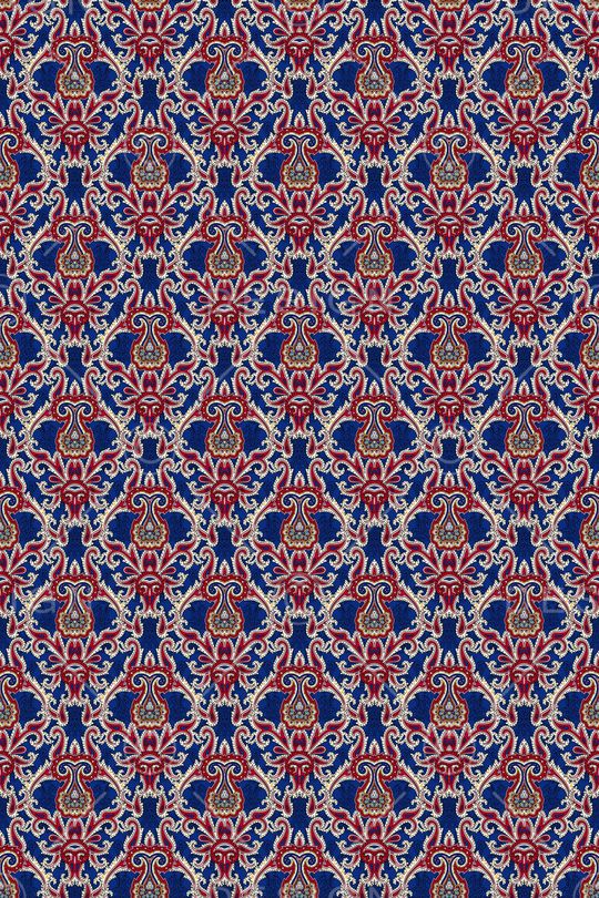 网布花卉小清新印花华亿平台图片