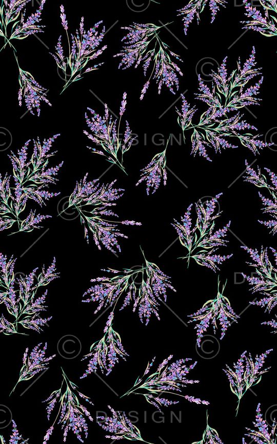 植物小碎花印花华亿平台图片