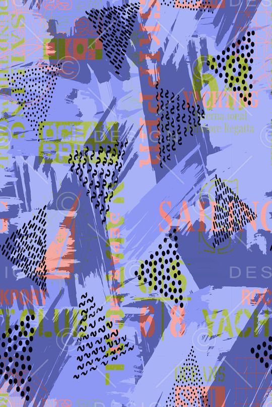 几何印花华亿平台图片