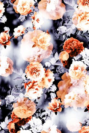 水墨风印花华亿平台图片