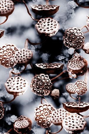 水墨风印花华亿平台图片