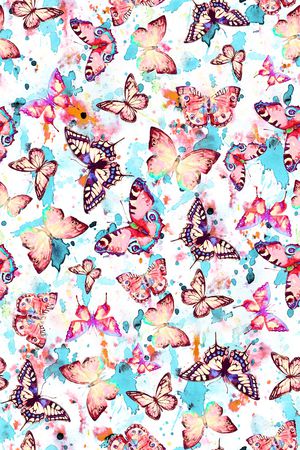 水彩印花华亿平台图片