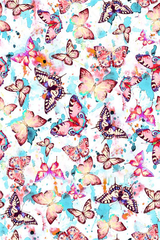 水彩印花华亿平台图片