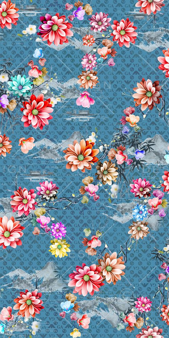 定位花印花华亿平台图片