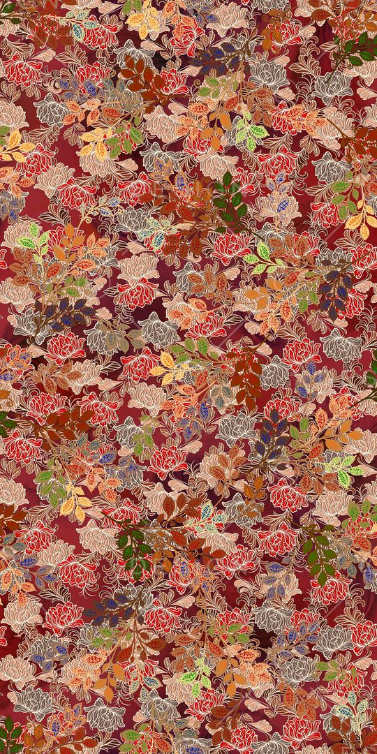 定位花印花华亿平台图片