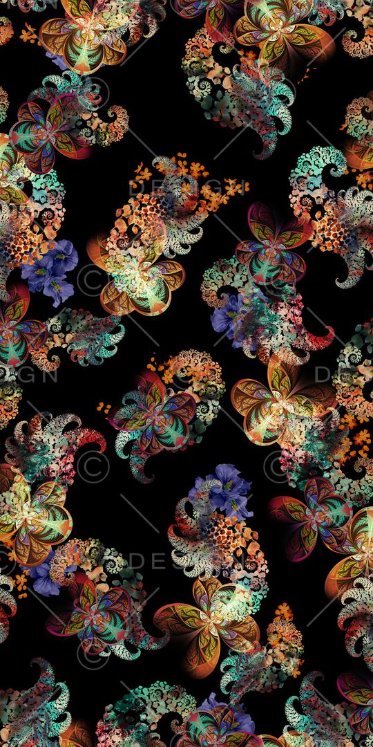 定位花印花华亿平台图片