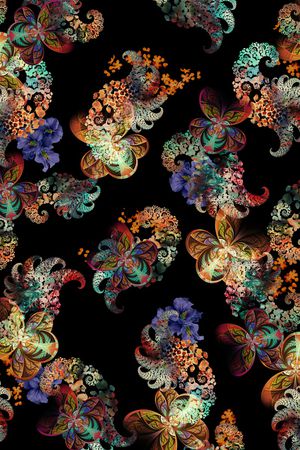 定位花印花华亿平台图片