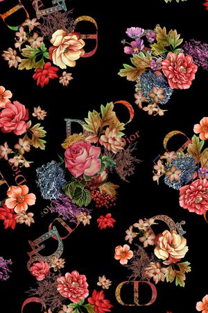 定位花印花华亿平台图片