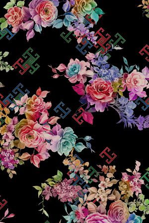 定位花印花华亿平台图片