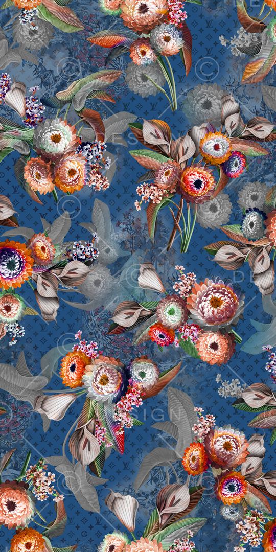 定位花印花华亿平台图片