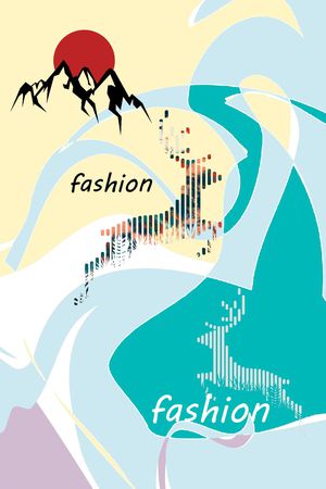 字母印花华亿平台图片