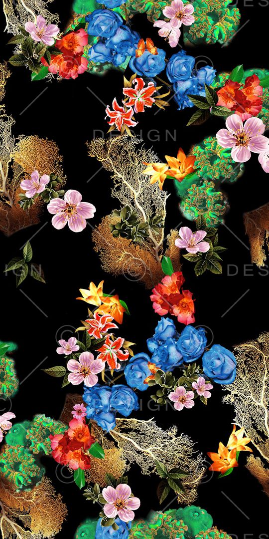 定位花印花华亿平台图片