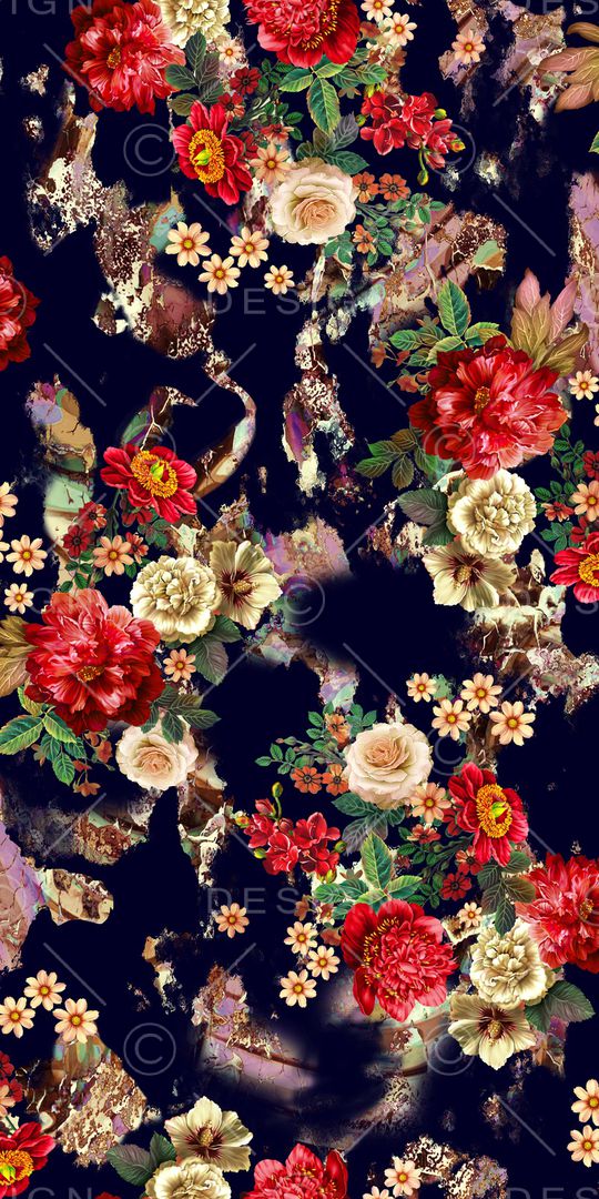 定位花印花华亿平台图片