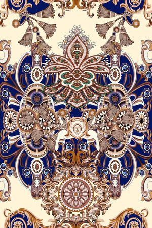 定位花印花华亿平台图片