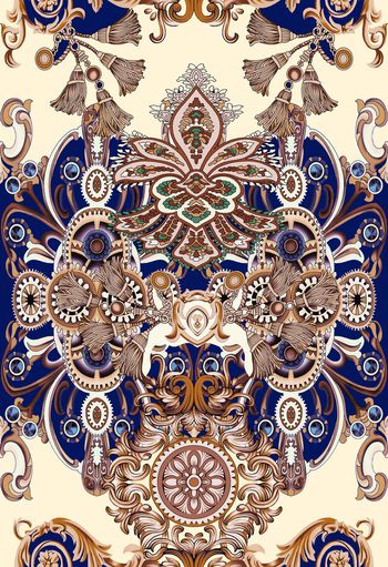 定位花印花华亿平台图片