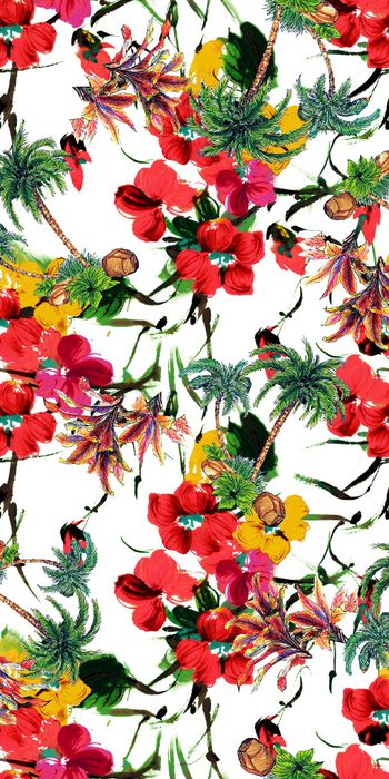 定位花印花华亿平台图片