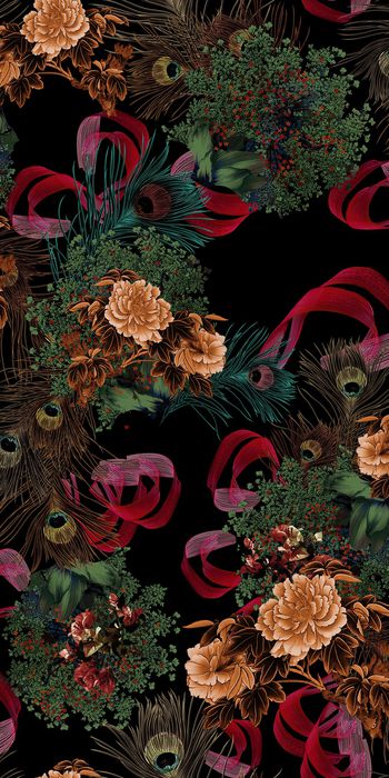 定位花印花华亿平台图片