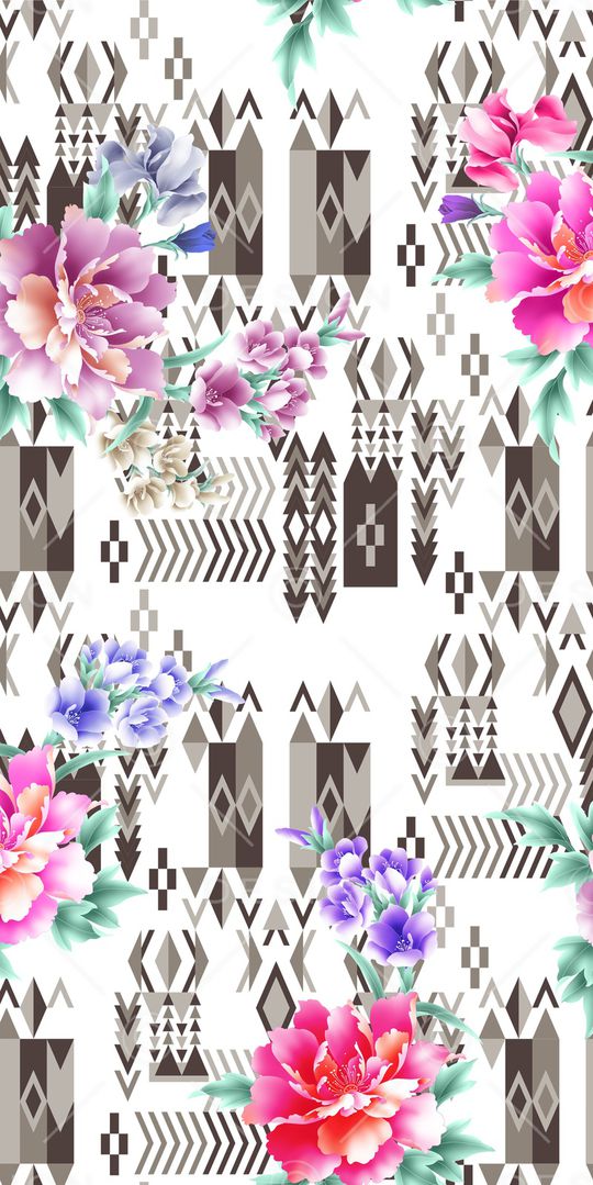 动物花卉印花华亿平台图片