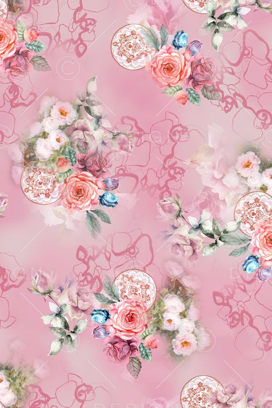 手绘印花华亿平台图片