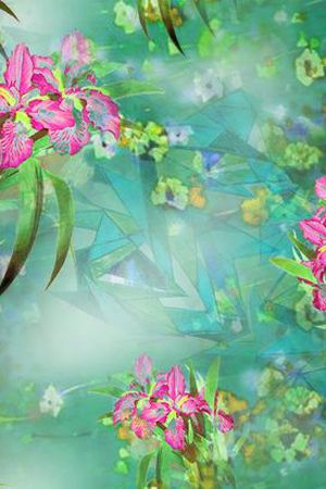 朦胧背景印花华亿平台图片