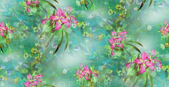 朦胧背景印花华亿平台图片