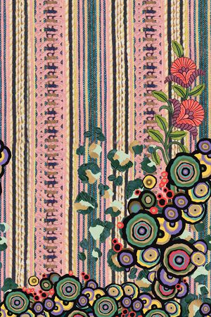 线条印花华亿平台图片