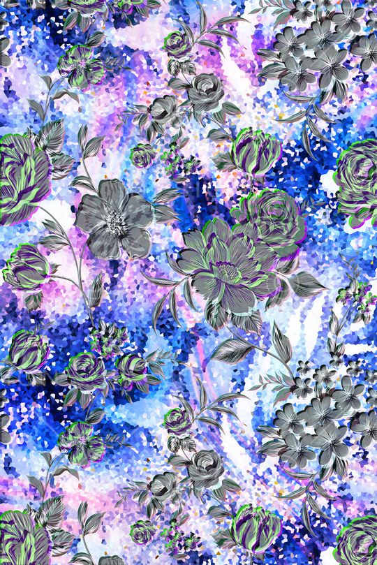 几何印花华亿平台图片