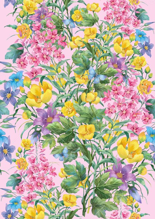 绿植树叶印花华亿平台图片