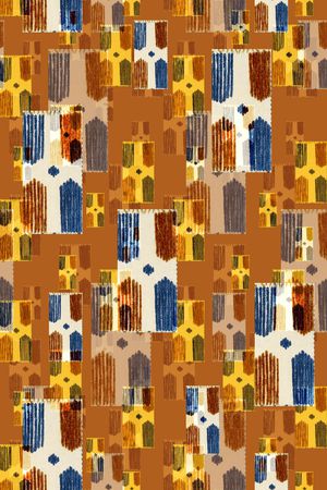 几何印花华亿平台图片