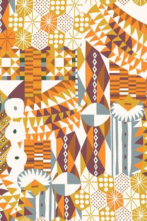 几何印花华亿平台图片